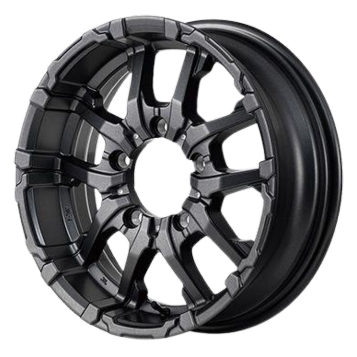 DUNLOP GRANDTREK PT5 175/80R16 NITRO POWER M26 CROSSFANG Barrel Black/Drilled 16 inch 5.5J+20 5H-139.7 [b1202993730]