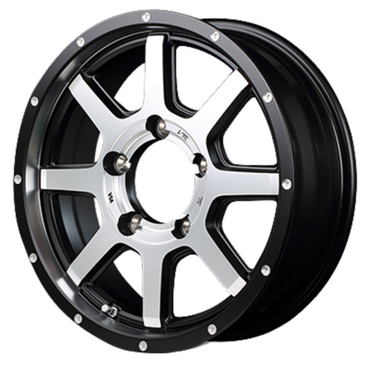 DL GRANDTREK MT2 195R16C Tires Black/Rim & Disc Polish 16 inch 5.5J+22 5H-139.7 Summer [f1202987692]