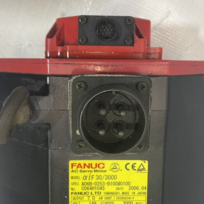 FANUC A06B-0253-B100#0100 Servo Motor [w1208173958]