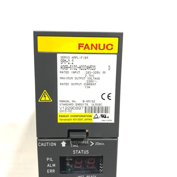 FANUC A06B-6102-H202#H520 Spindle Amplifier [x1208171366]
