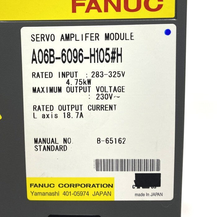 FANUC A06B-6096-H105#H Servo Amplifier [r1208279023]