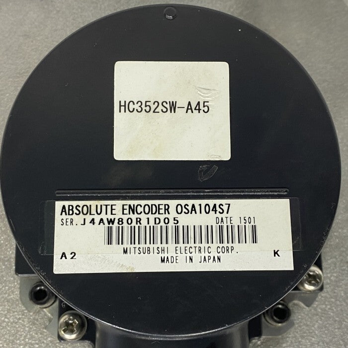 Mitsubishi Electric HC352SW-A45 AC Servo Motor [j1208576752]