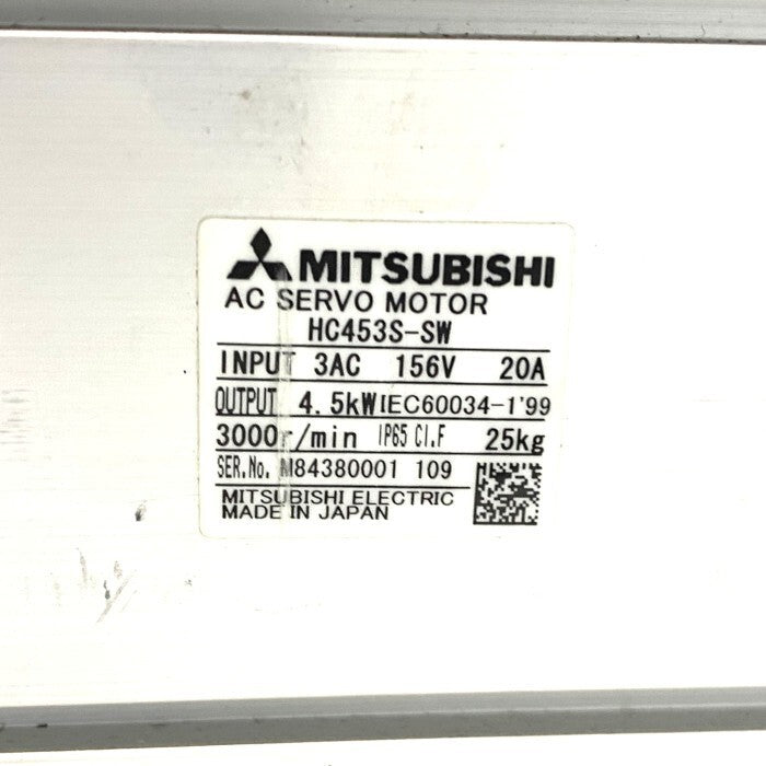Mitsubishi Electric HC453SW-A45 AC Servo Motor [j1208572856]