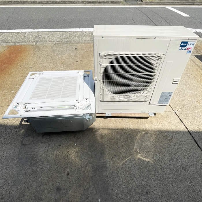 Mitsubishi Electric PL-ERP112HA3 PUZ-ERMP112LA14 Ceiling Cassette Air Conditioner 5HP [c1232460341]
