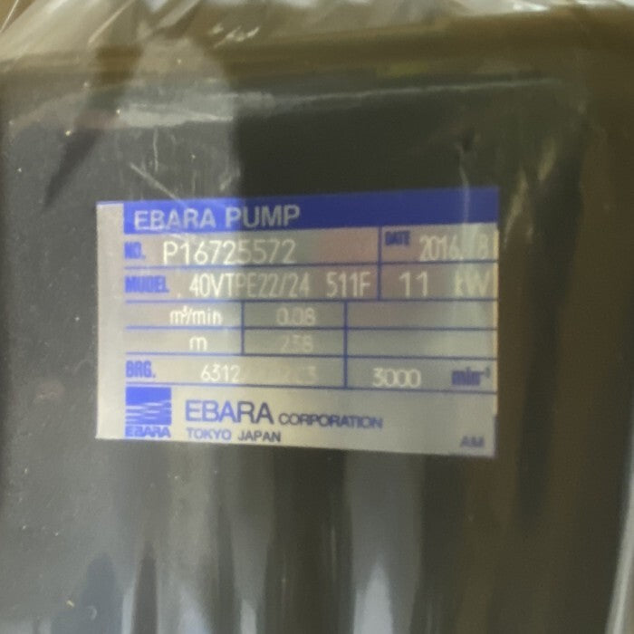 Ebara P16725572 Pump 40VTPE22/24 511F [u1242948912]