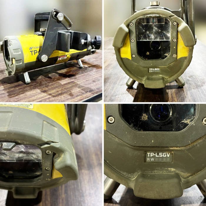 Topcon TP-L5GV Pipe Laser with Remote and Case [c1250218370]