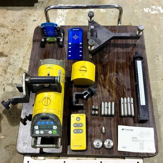 Topcon TP-L5GV Pipe Laser with Remote and Case [c1250218370]