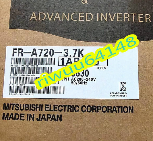 MITSUBISHI FR-A720-3.7K Inverter [v1169207772]