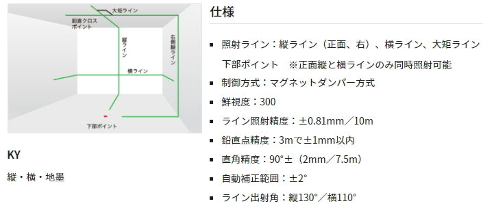 Tajima ZEROG-KYSET Laser Marker Receiver/Tripod Set [m1094405915]
