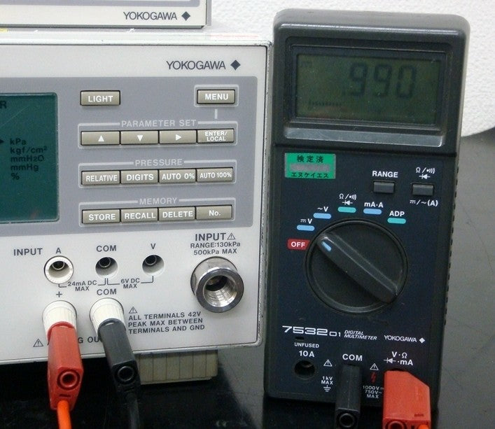 Yokogawa MT120 2652-02 Digital Pressure Gauge [j1048626109]