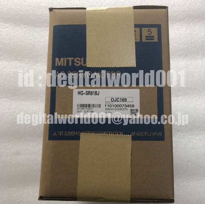 MITSUBISHI HG-SR81BJ Servo Motor [m1096777507]