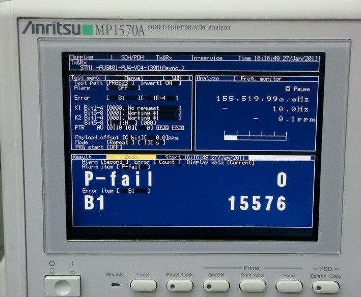 ANRITSU MP0121A 2/8/34/139/156M Unit [t1051262906]