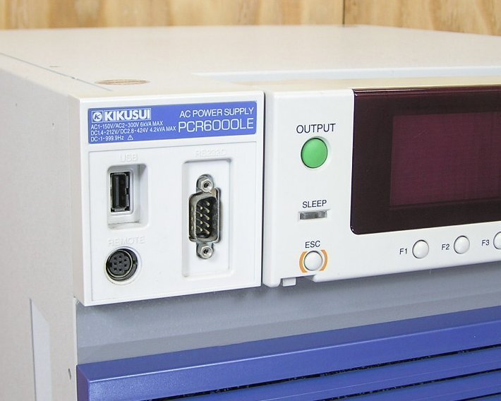 Kikusui PCR6000LE AC Power Supply 6kVA Single Phase (as-is) [g1236355520]
