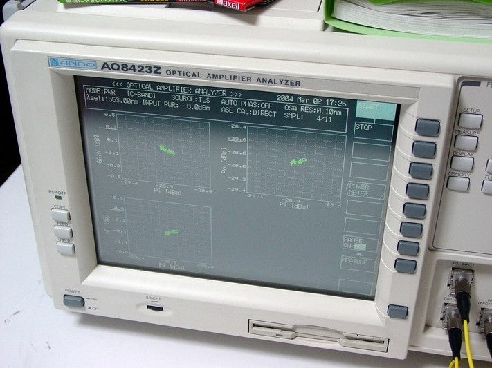 Ando AQ8423Z Optical Amplifier Analyzer 1520-1620nm [b446238427]