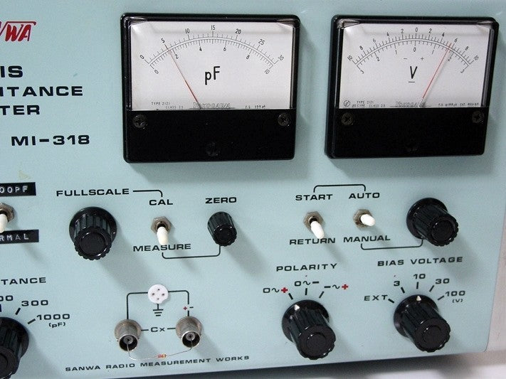 SANWA MI-318 MIS Capacitance Meter [u344712761]