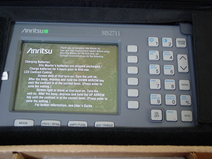 Anritsu MS2711 Spectrum Analyzer 100kHz-3GHz [k1103767599]