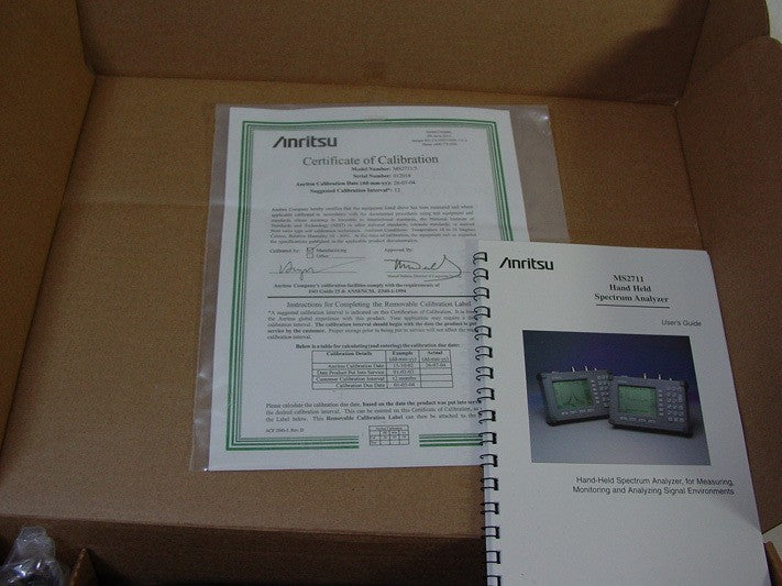 Anritsu MS2711 Spectrum Analyzer 100kHz-3GHz [k1103767599]