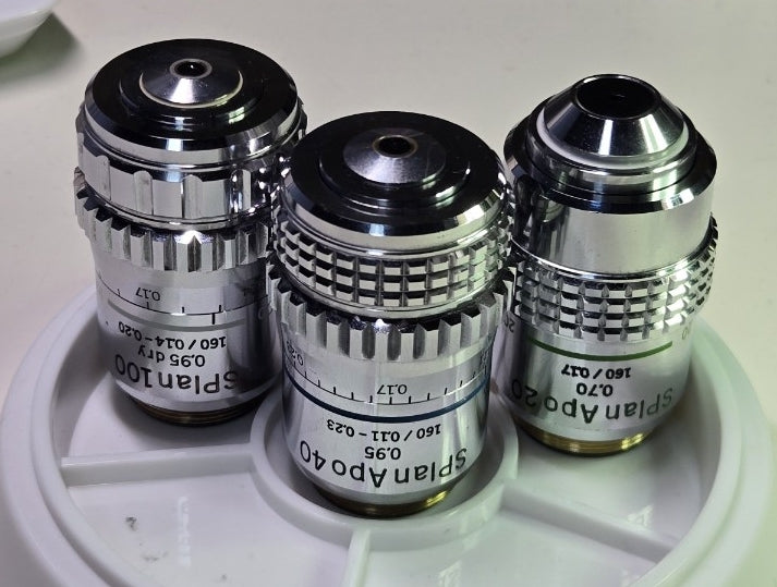 Olympus Splan apo 20 40 100 Objective Lens Set [t1247046527]