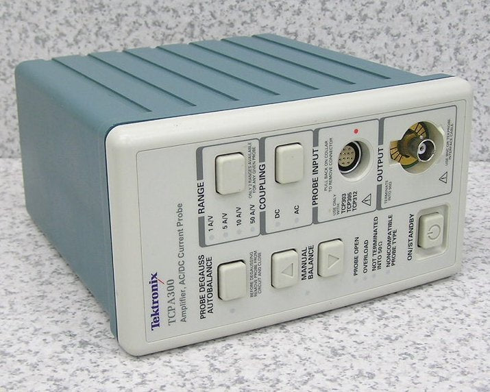Tektronix TCPA300 Current Probe Amplifier + TCP305 Current Probe 50MHz 50A AC/DC [k1207805954]