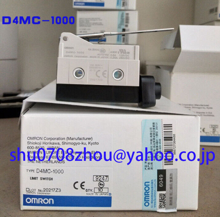 OMRON D4MC-1000 Switch Set of 10 New Unused [c1198913026]