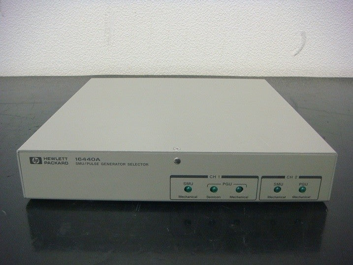 HP 16440A SMU Pulse Generator Selector [n412826113]