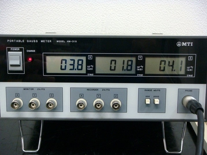 MTI HM-315 Triaxial Magnetic Field Measuring Device [m1048620574]