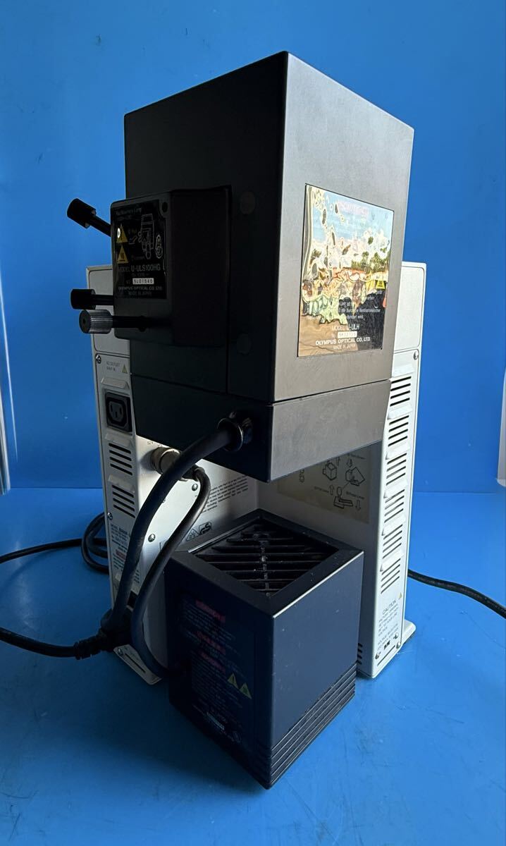 OLYMPUS BX60 Microscope OLYMPUS MPlanApo 2.5x/0.08 Lens OLYMPUS MPlanFLN 5x/0.15 Lens [q1199164004]