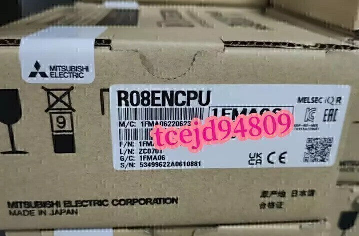 Mitsubishi Electric R08ENCPU CPU Unit (open box) [u1241507838]