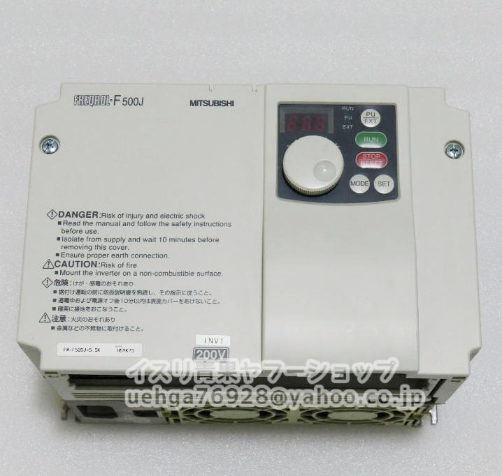MITSUBISHI FR-F520J-5.5K Inverter [p1209457225]