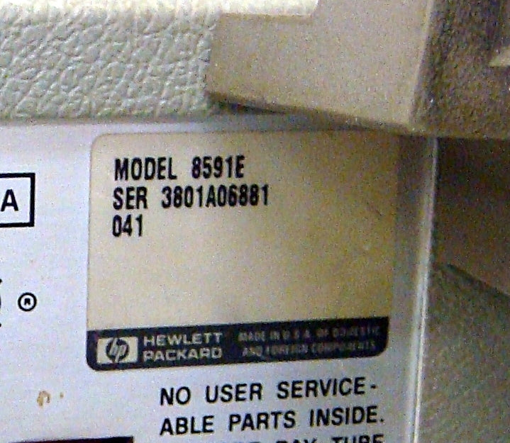 HP 8591E/041 Spectrum Analyzer 1800MHz [b1206689782]