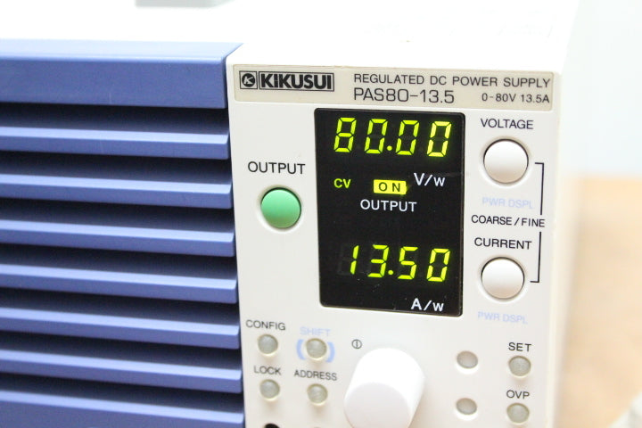 KIKUSUI PAS80-13.5 DC Power Supply 1080W 80V 13.5A [g1229507985]