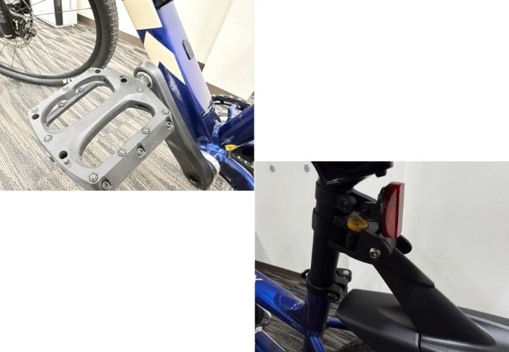 TREK XCALIBER8 Mountain Bike Hex Blue Front Wheel Punctured [b1220321091]