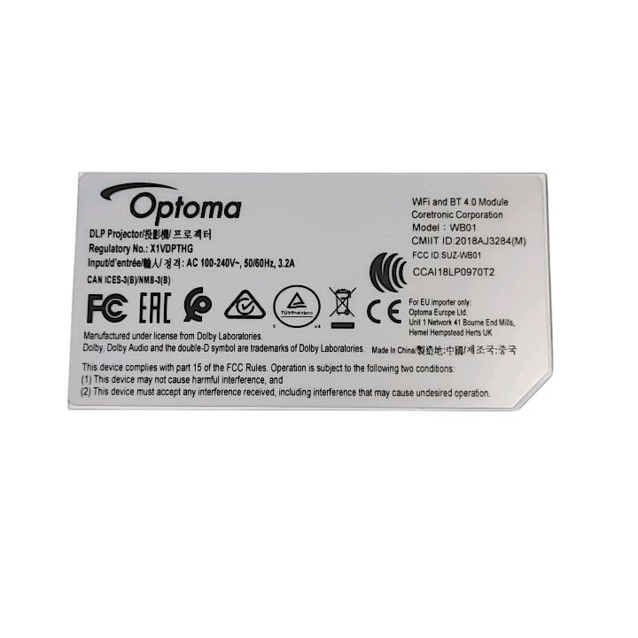 Optoma CINEMAX P2 Projector [c1198243371]