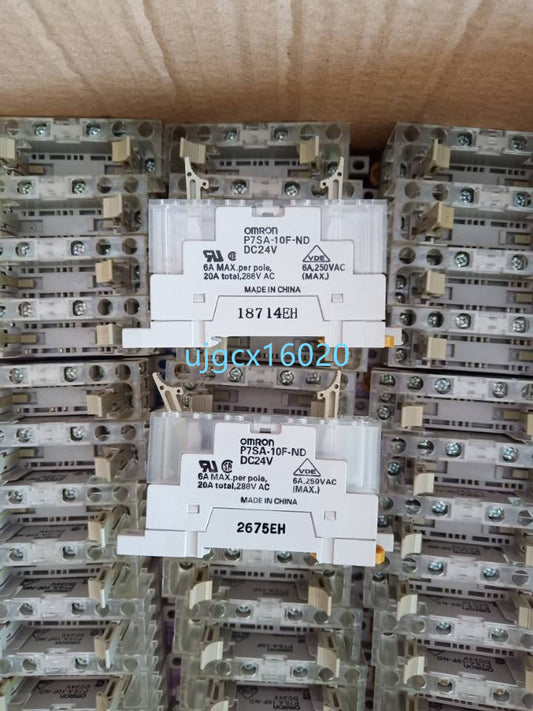 OMRON P7SA-10F-ND Safety Relay Socket DC24V 100-Piece Set [m1051034182]