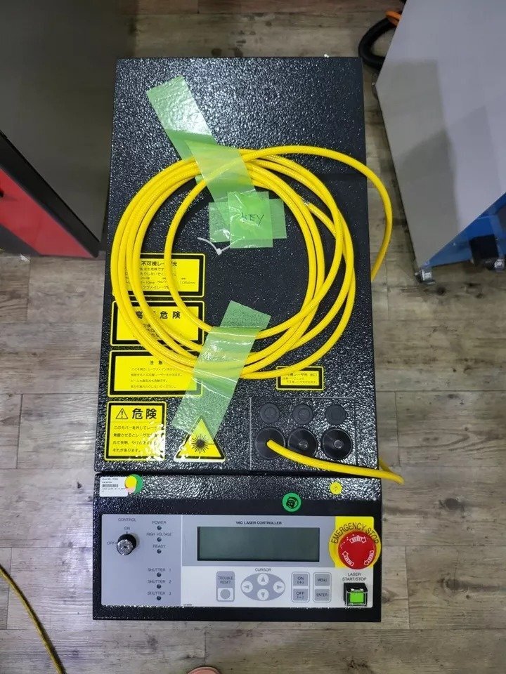 AMADA MIYACHI ML-2150A-030-00-15 YAG Laser Welder 25W [t1163215438]