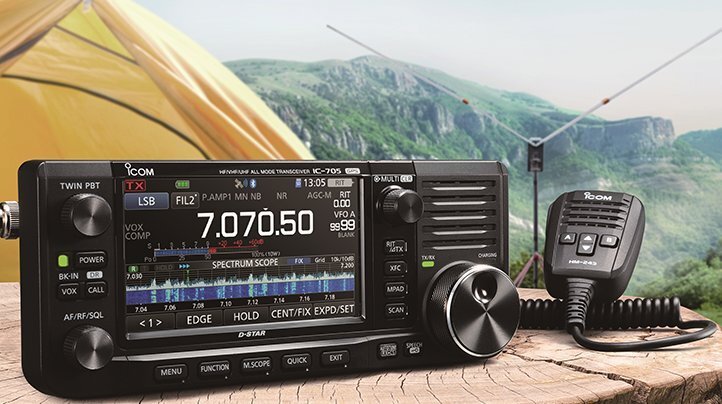 ICOM IC-705 HF 430MHz 10W All Modes QRP Radio [f1220339817]