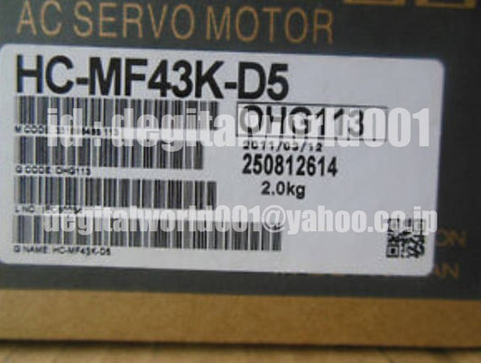 MITSUBISHI HC-MF43K-D5 Servo Motor [p1096922586]