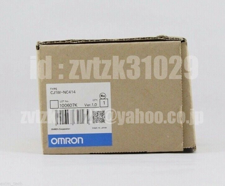OMRON CJ1W-NC414 Program Controller [1118625256]