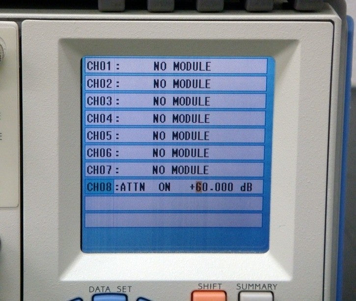 Yokogawa AQ8204 8-Slot Optical Mainframe [l591034394]
