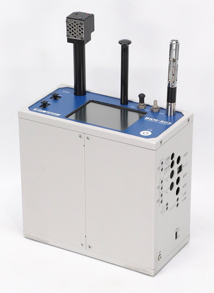 FLOW SYSTEM BKM-503 Air Environment Measuring Device / SIBATA LD-3C Digital Dust Meter [x1199017756]