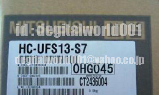 MITSUBISHI HC-UFS13-S7 Servo Motor [h1096939175]