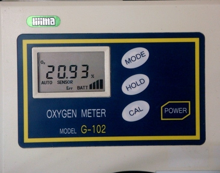 Iijima Electronics G102 Oxygen Analyzer [o1048627069]