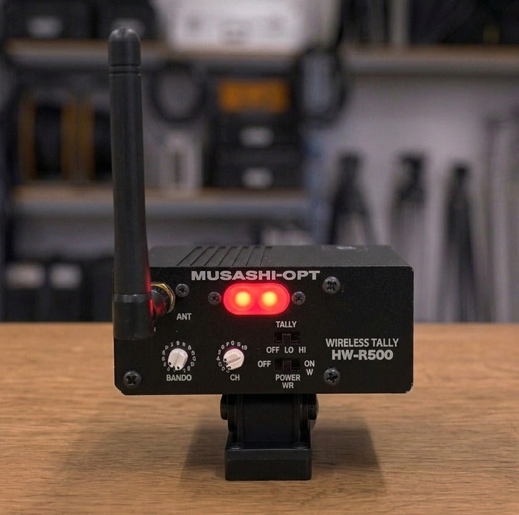 MUSASHI-OPT HW-T500 Wireless Tally 10ch with 8 Units HW-R500 and 8 LED Lamps [v1242244354]