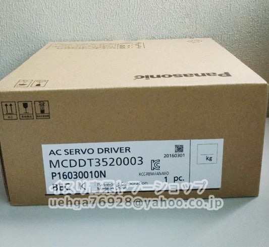 Panasonic MCDDT3520003 Servo Driver [r1206192594]