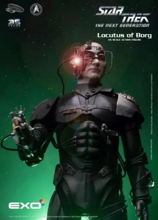 EXO-6 EXO-01-003 Locutus of Borg Action Figure [b1217167336]