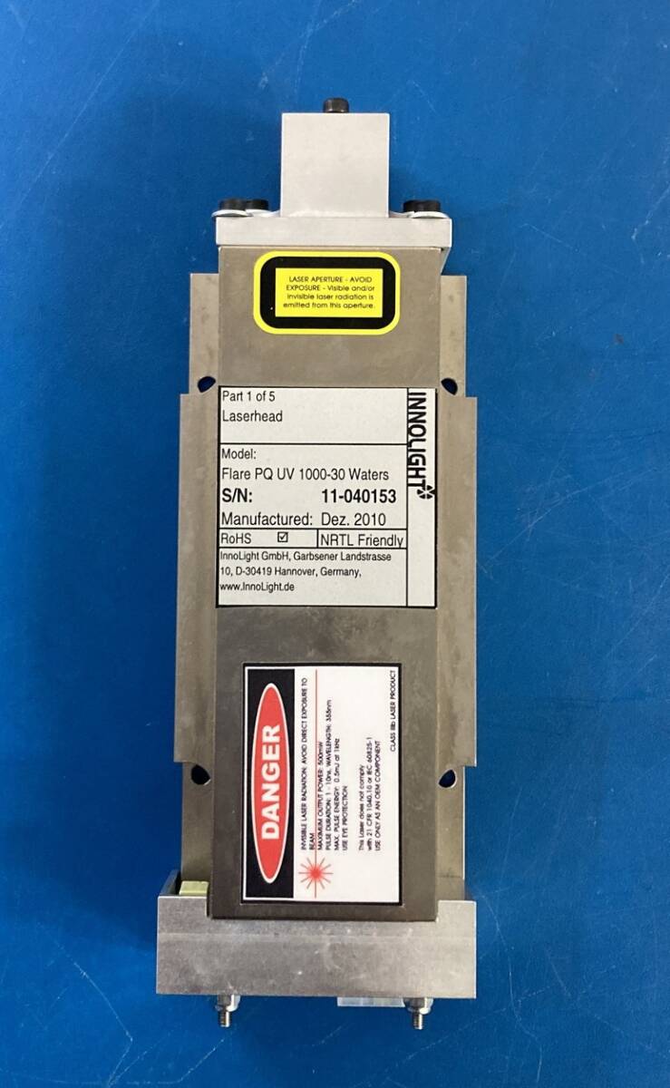 InnoLight Flare PQ UV 1000-30 Ultracompact DPSS Laser Head for Waters Synapt G2 [s1233621792]