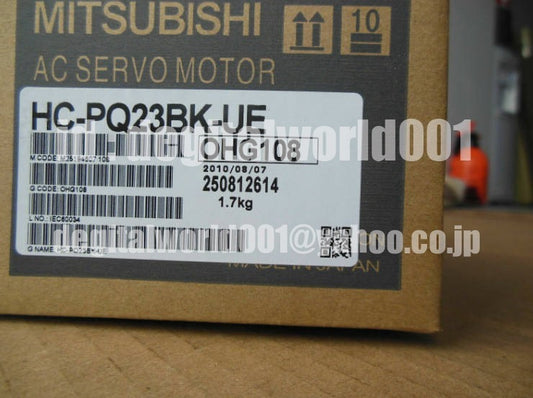 MITSUBISHI HC-PQ23BK-UE Servo Motor [c1096931417]