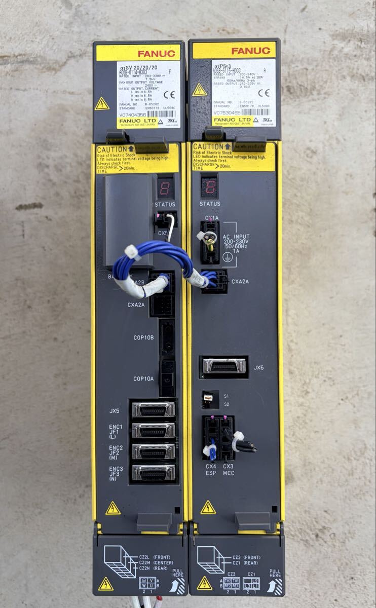 FANUC Series 20i-FB NC Control Panel with aiSV A06B-6114-H303 [o1238287588]