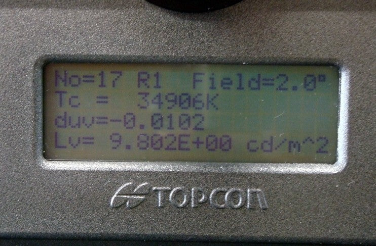 Topcon SR-2 Spectroradiometer 380-780nm [n1048608599]