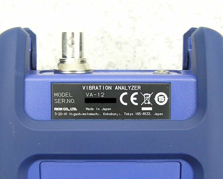 RION VA-12 Vibration Analyzer General-purpose Vibration Meter with FFT Analysis Function [g1199073308]